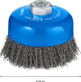 PRO Metal clean Topfbürste, 100 x 0,5 mm, Gewinde