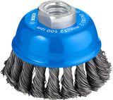 PRO Metal heavy Topfbürste, 75 x 0,5 mm, Gewinde