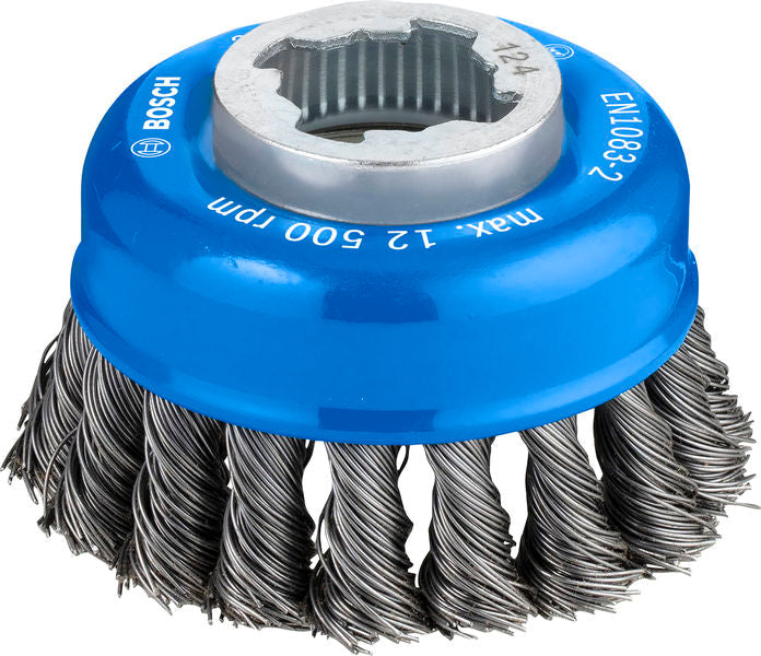 PRO Metal heavy X-Lock Topfbürste, 75 x 0,5 mm