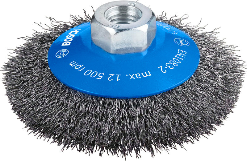 PRO Metal clean Kegelbürste, 100 x 0,3 mm, Gewinde