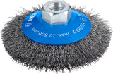 PRO Metal clean Kegelbürste, 100 x 0,3 mm, Gewinde