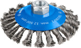 PRO Metal heavy Kegelbürste, 115 x 0,5 mm, Gewinde