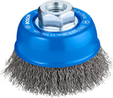 PRO Metal clean Topfbürste, 70 x 0,3 mm, Gewinde
