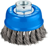 PRO Metal heavy Topfbürste, 75 x 0,35 mm, Gewinde