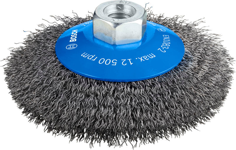 PRO Metal clean Kegelbürste, 115 x 0,3 mm, Gewinde