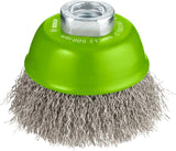 PRO Stainless Steel clean Topfbürste, 75 x 0,3 mm, Gewinde