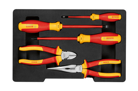 Combo Kit VDE-Werkzeug-Set gemischt, 5-tlg.
