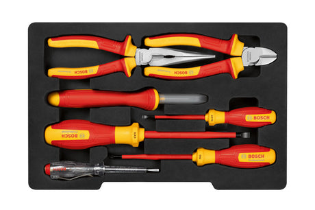 Combo Kit VDE-Werkzeug-Set gemischt, 7-tlg.