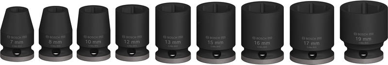 PRO Impact Steckschlüsselsatz Set, 3/8", Standard, 9?tlg.