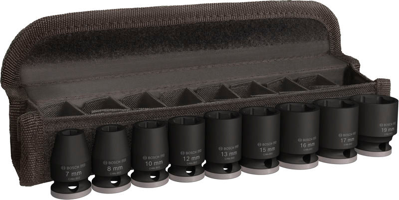 PRO Impact Steckschlüsselsatz Set, 3/8", Standard, 9?tlg.