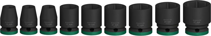 PRO Impact Steckschlüsselsatz Set, 1/2", Standard, 9?tlg.