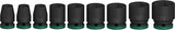 PRO Impact Steckschlüsselsatz Set, 1/2", Standard, 9?tlg.