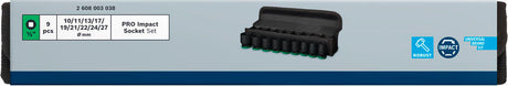 PRO Impact Steckschlüsselsatz Set, 1/2", Standard, 9?tlg.