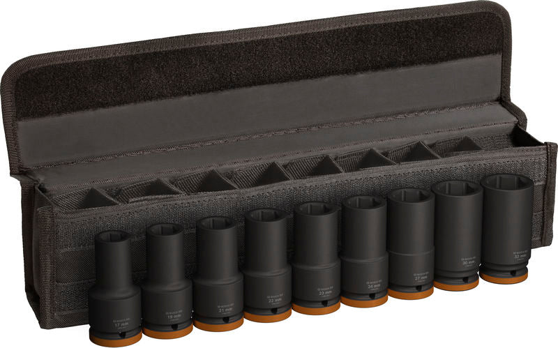 PRO Impact Steckschlüsselsatz Set, 3/4", tief, 9?tlg.