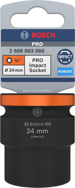 PRO Impact Steckschlüsselsatz, 3/4", 24 mm, Standard
