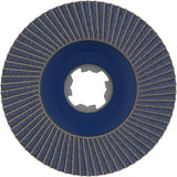 PRO X571 X-Lock Fächerschleifscheibe, 115 mm, G40, gewinkelt, Plastik