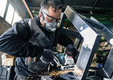 PRO X571 X-Lock Fächerschleifscheibe, 125 mm, G80, gewinkelt, Plastik