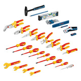 Combo Kit Elektrikerkoffer 37-tlg.
