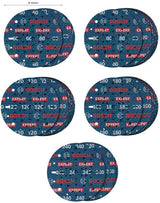 EXPERT O780 Foil Schleiffolien-Set, 150 mm, G60/G80/G120/G180/G240, 55-tlg.