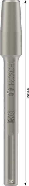 PRO SDS max Aufnahme für Stampfer- und Stockerplatten, 220 mm