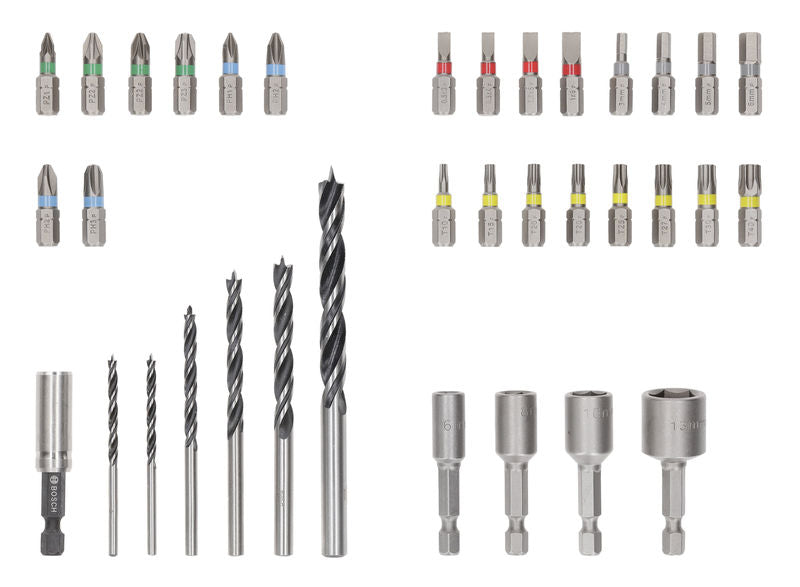 Extra Hard Schrauberbit? und PRO Wood Bohrer-Set, Aufsteller, 35?tlg.