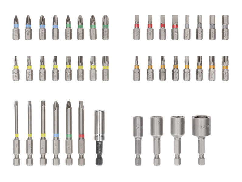 Extra Hard Schrauberbit-Set, 43?tlg.