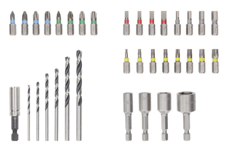 Extra Hard Schrauberbit? und Metal HSS Bohrer-Set, 35?tlg.