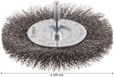 PRO Metal clean Scheibenbürste, zylindrischer Schaft, 100 x 0,2 mm
