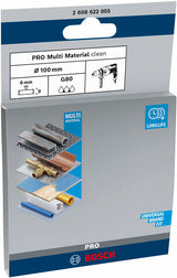 PRO Multi Material clean Scheibenbürste, gerader Schaft, 100 x 1 mm