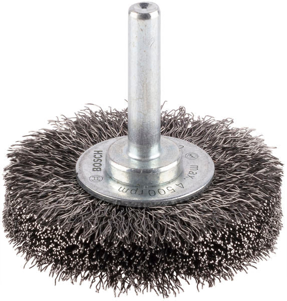 PRO Metal clean Scheibenbürste, gerader Schaft, 50 x 0,2 mm