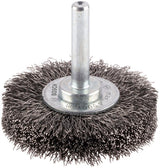 PRO Metal clean Scheibenbürste, gerader Schaft, 50 x 0,2 mm