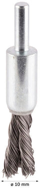 PRO Metal heavy Pinselbürste, gerader Schaft, 10 x 0,35 mm