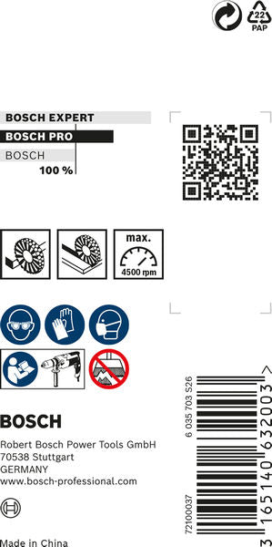 PRO Stainless Steel clean Scheibenbürste, gerader Schaft, 50 x 0,2 mm