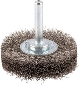 PRO Stainless Steel clean Scheibenbürste, gerader Schaft, 50 x 0,2 mm
