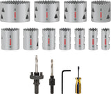 PRO Multi Material Lochsägen-Set, 19-76mm, 17-tlg.
