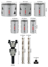 PRO Multi Material Lochsäge Q-Lock Halter-Set, 10-tlg.