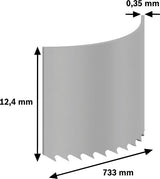 PRO CB281418 Bandsägeblatt, 733 mm, 2-tlg.