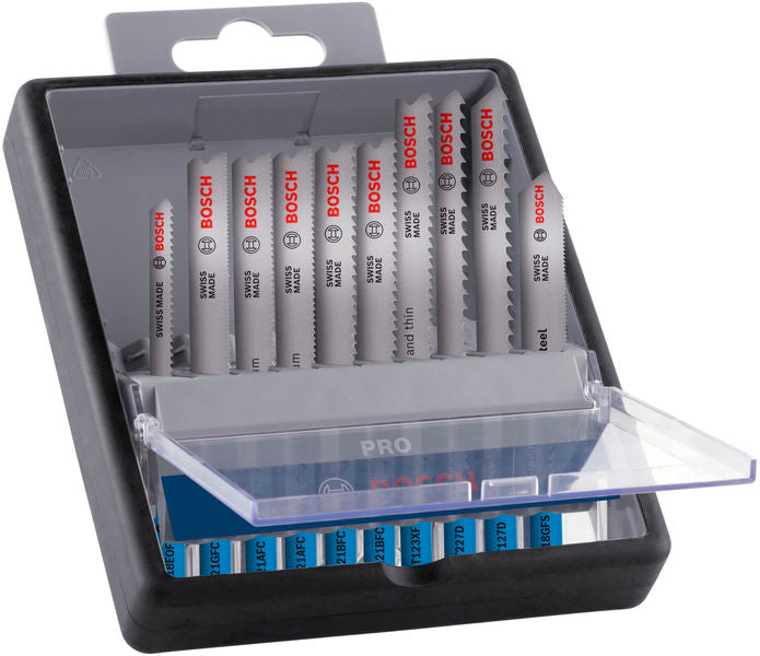 PRO Metal and Alu Stichsägeblatt Set, 92 mm, 10-tlg.