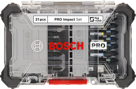 PRO Impact Schrauberbit Set, 31-tlg.