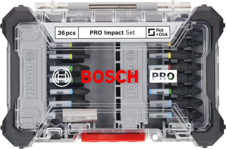 PRO Impact Schrauberbit Set, 36-tlg.