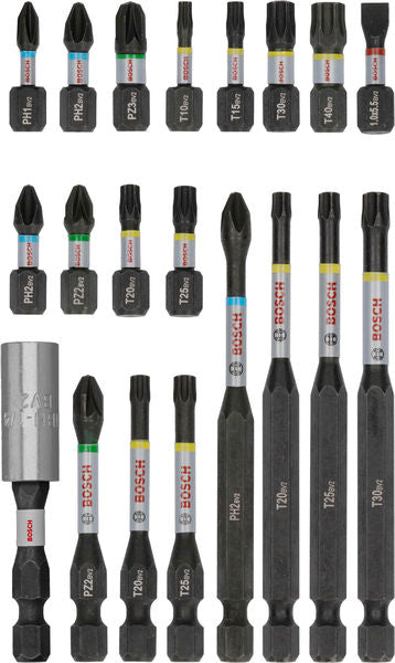 PRO Impact Schrauberbit Set, 20-tlg.