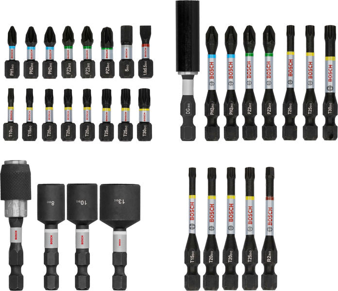 PRO Impact Schrauberbit Set, 33-tlg.