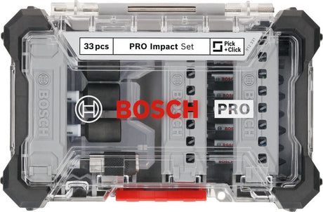 PRO Impact Schrauberbit Set, 33-tlg.