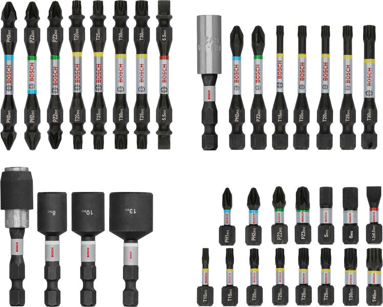 PRO Impact Schrauberbit Set, 35-tlg.