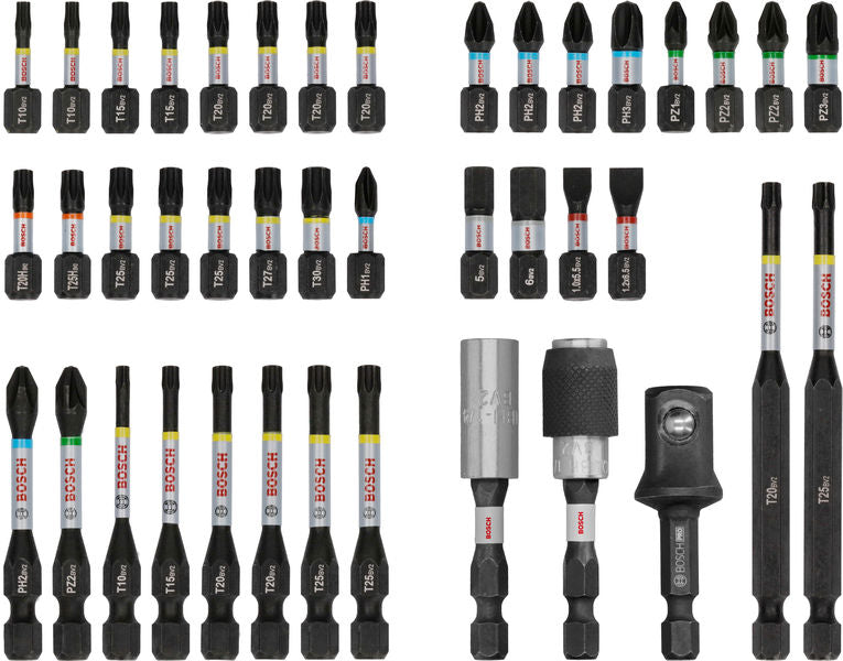 PRO Impact Schrauberbit Set, 41-tlg.