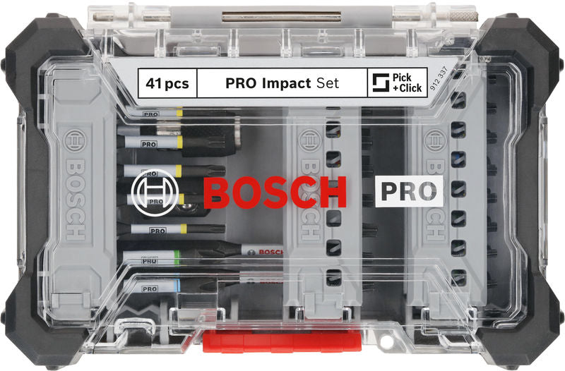 PRO Impact Schrauberbit Set, 41-tlg.