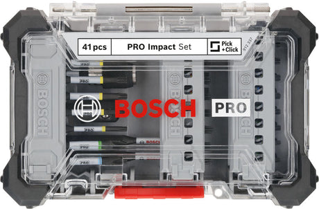 PRO Impact Schrauberbit Set, 41-tlg.