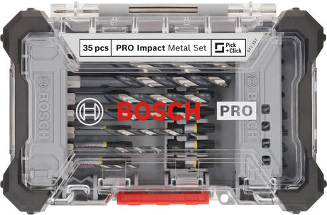 PRO Impact Metal Set, Display, 6 x 35-tlg