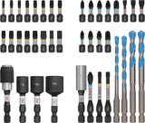 PRO Impact Schrauberbits und Multi Construction Bohrer Set, 40-tlg.