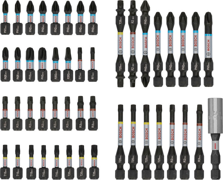 PRO Impact Schrauberbit Set, 48-tlg.